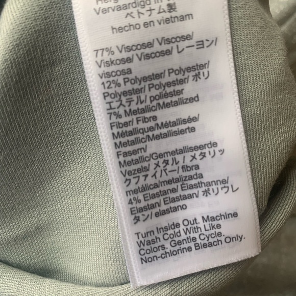 J. Crew silver mock neck. SOLD OUT ONLINE. - Picture 2 of 4